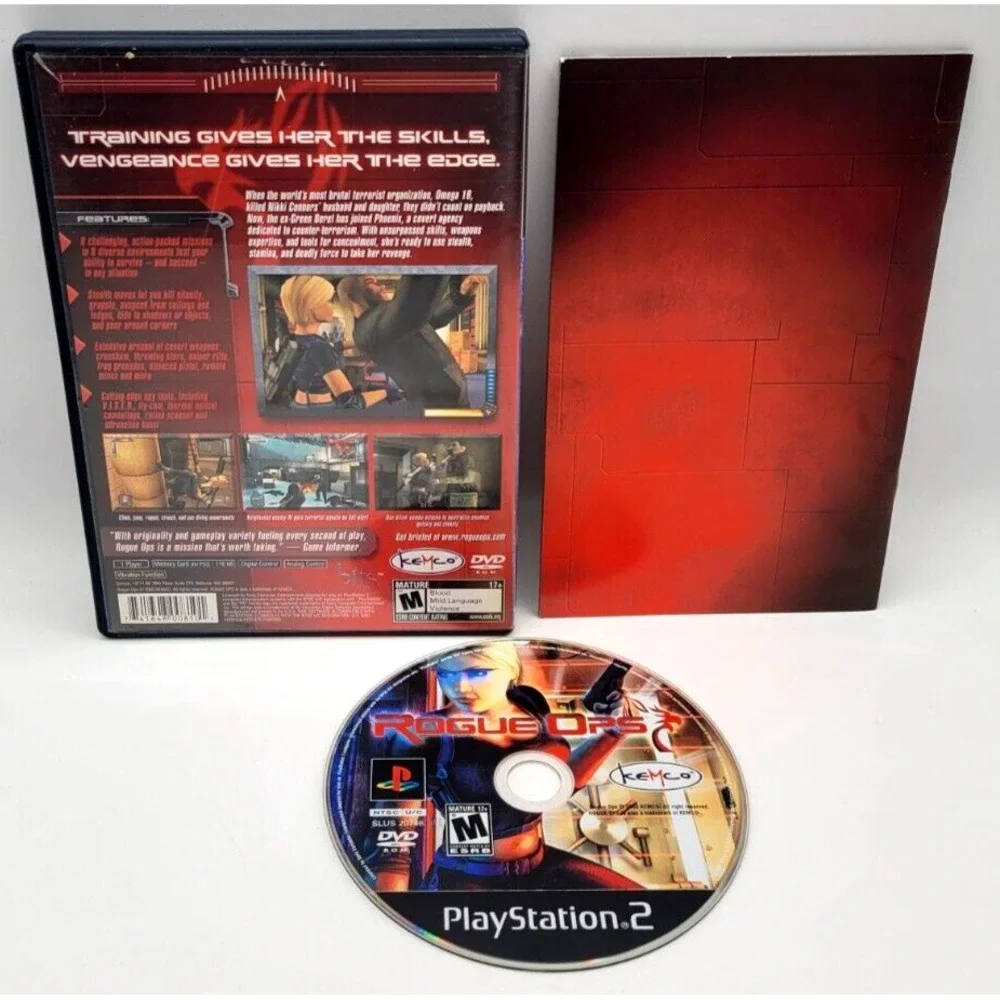 Rogue Ops Playstation 2 PS2 Video Game Complete in Box‎ CIB